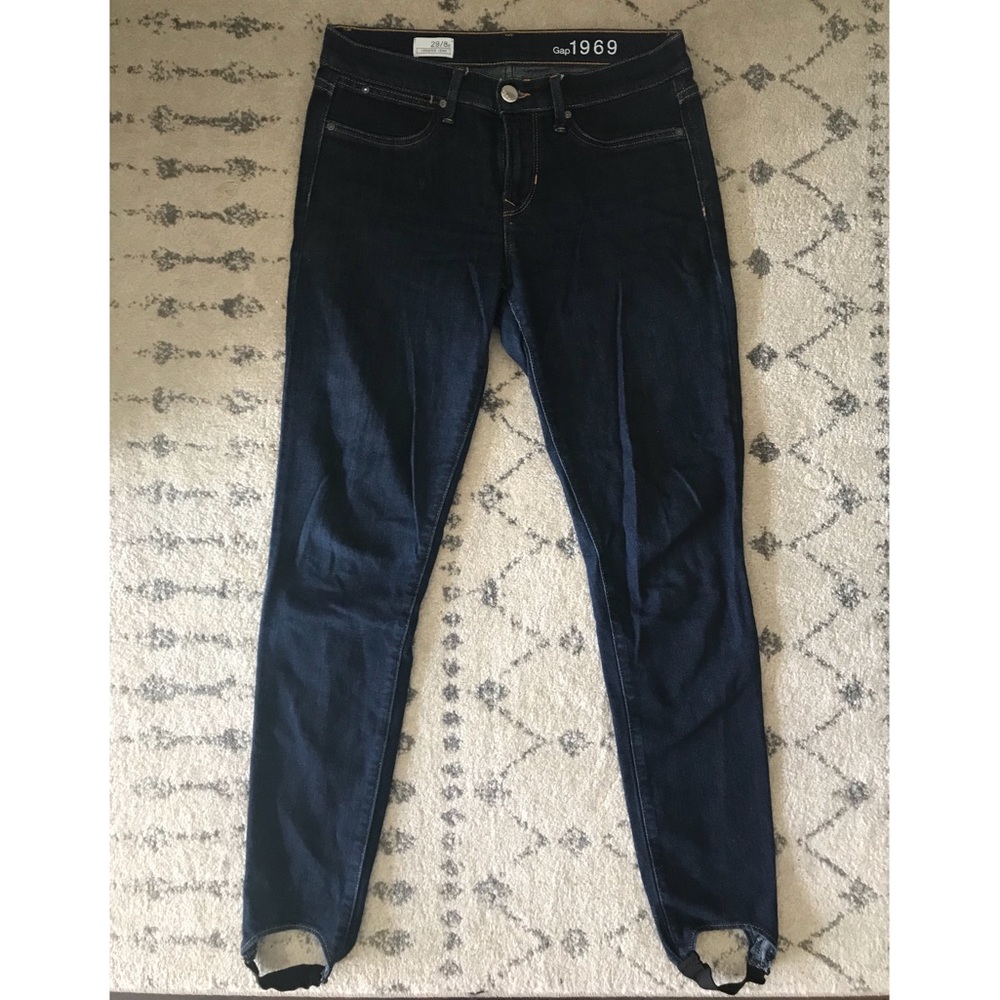 Stirrup skinny jeans size 29/8r | GAP
